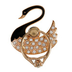 Swan Glitter Bling Phone Ring Holder Phone Ring Grip Rhinestone Stand Finger Kickstand Metal Back Grip