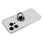 Rhinestone Decor Phone Ring Kickstand Holder CD Veins Rotation Metal Finger Grip Adjustable Cellphone Stand