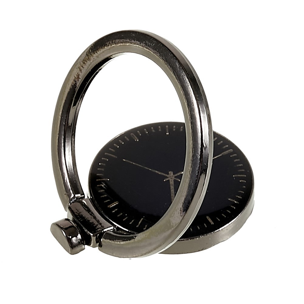 Time Clock Stand Holder Rotation Ring Grip Ring Bracket Phone Ring Holder Compatible with Various Smartphones