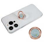 Compass Design Cell Phone Ring Holder Finger Stand Kickstand Metal Grip Holder