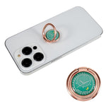 Compass Design Cell Phone Ring Holder Finger Stand Kickstand Metal Grip Holder
