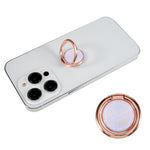 Compass Design Cell Phone Ring Holder Finger Stand Kickstand Metal Grip Holder