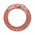 Round Phone Kickstand Adhesive Metal Phone Ring Holder Grip Flower Decoration