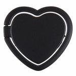 Cell Phone Ring Holder Kickstand Love Heart Shaped Metal Phone Grip