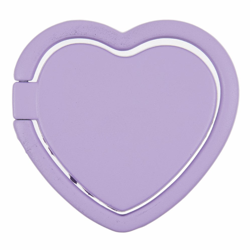 Cell Phone Ring Holder Kickstand Love Heart Shaped Metal Phone Grip