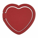 Cell Phone Ring Holder Kickstand Love Heart Shaped Metal Phone Grip