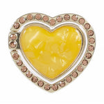 Heart Shaped Phone Kickstand Rhinestone Decor Metal Phone Finger Ring Grip