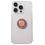 Cell Phone Ring Holder Kickstand Round Metal Rhinestones Finger Grip Loop