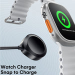 ESSAGER 3 in 1 Charging Cable for Watch  /  Phone  /  Type-C Devices PD 100W Fast Charging Data Cable