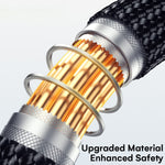 ESSAGER 3 in 1 Charging Cable for Watch  /  Phone  /  Type-C Devices PD 100W Fast Charging Data Cable