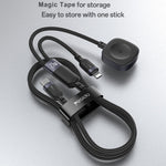 YESIDO CA136L 27W Fast Charging Type C to iP  /  for Apple Watch Wireless Charging Dock 2 in 1 Charging Cable