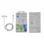MOMAX 1-Link 1,5m 2-i-1 hurtigopladende flettet kabel Mfi-certificeret USB-C til USB-C / Lightning-kabel