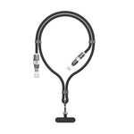 DUDAO L20Max 4-i-1 Hurtigopladningskabel 65W Flettet Nøglesnor til Apple Huawei Type-C / iP Multi-Enhed Oplader