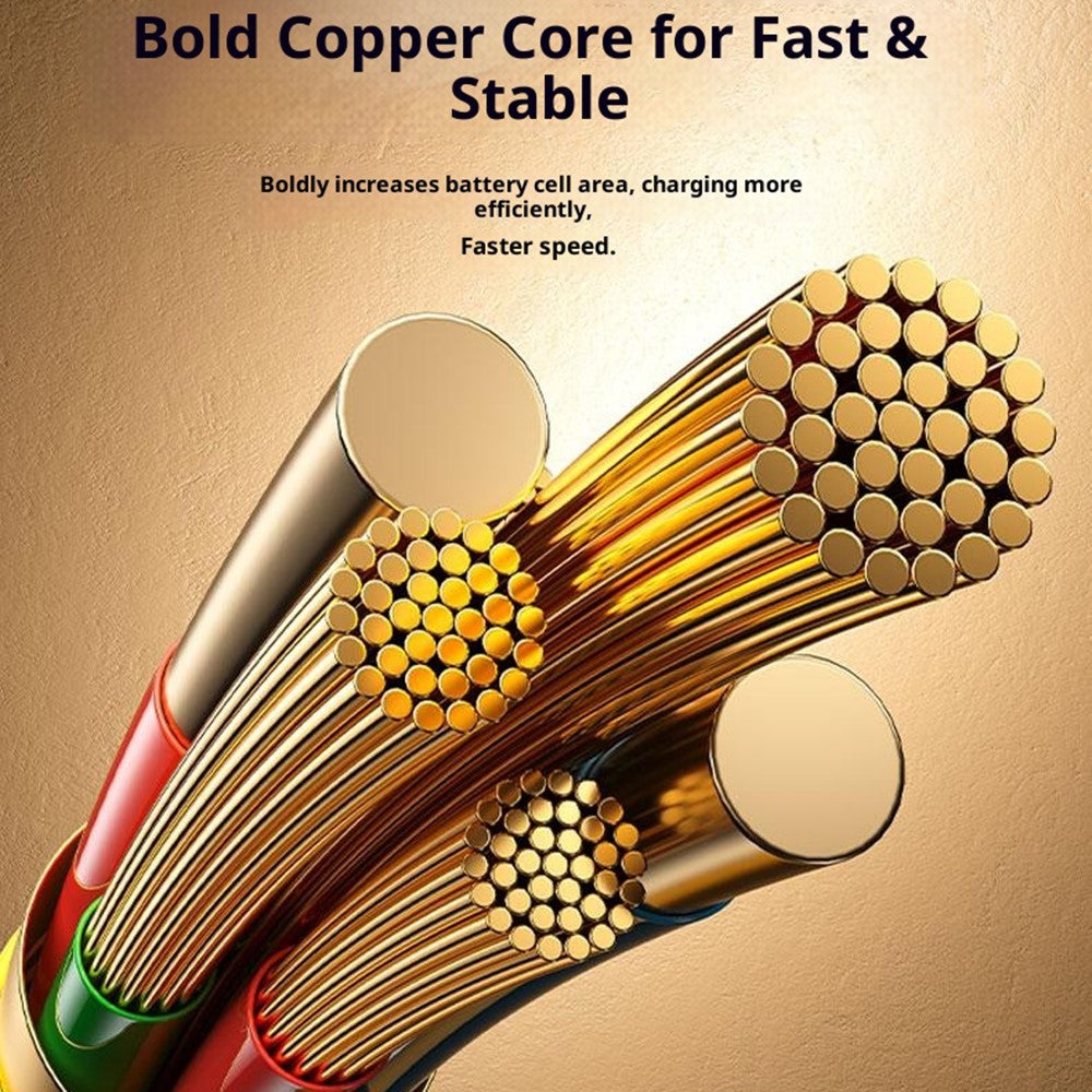 WEKOME WDC-49 Ladon 4 Type-C to Type-C Cable 40Gbps Data Transfer 240W High Power Data Cable