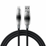 TOOCKI X118C2 1,2 m USB-A / USB-C til USB-C / iP 480 Mbps datakabel PD 100 W hurtigopladningskabel med E-Marker-chip til bærbar computer/telefon