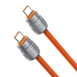 DUX DUCIS 60W Type-C To Type-C 30cm  LCBA Series 60W Type-C To Type-C 30cm Zinc Alloy Silicone Lanyard Cable