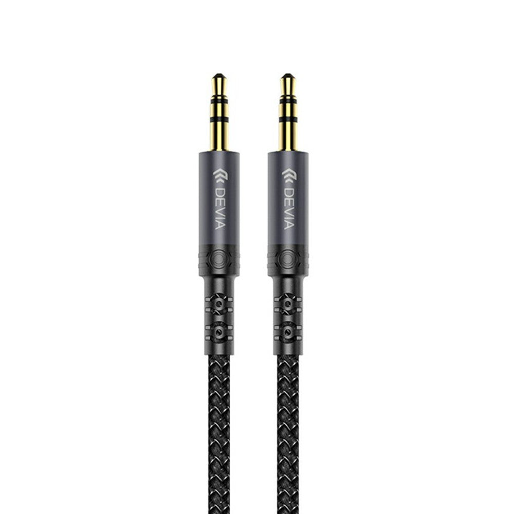 DEVIA EC618 1m Ipure Series 3.5mm Audio Cable Clear Sound Braided Nylon Audio Cable