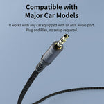 DEVIA EC618 1m Ipure Series 3.5mm Audio Cable Clear Sound Braided Nylon Audio Cable