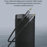 DEVIA EC618 1m Ipure Series 3.5mm Audio Cable Clear Sound Braided Nylon Audio Cable