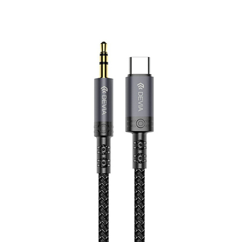 DEVIA EC620 1m Ipure Series Type-C to 3.5mm Audio Cable Braided Nylon Audio Cable