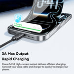 ESSAGER 4 in 1 Cable Type-C to 2 Type-C Micro iP (5-14) 3A Fast Charging Cable 16cm