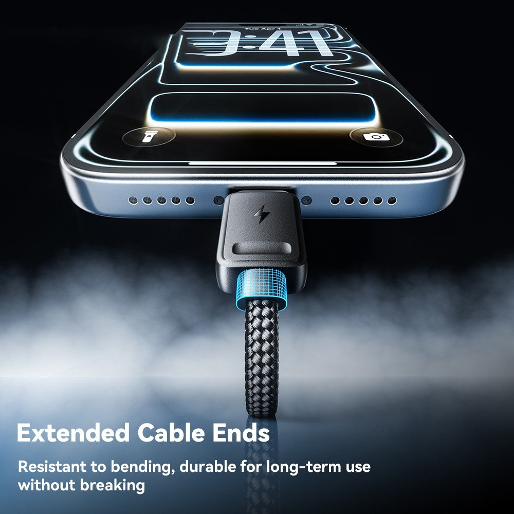 ESSAGER 4 in 1 Cable Type-C to 2 Type-C Micro iP (5-14) 3A Fast Charging Cable 16cm