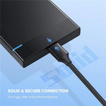 UGREEN 90995 25cm Type-C to Micro-B USB 3.0 Cable 3A Fast Charging 5Gbps Data Transfer Wire for External Hard Drive