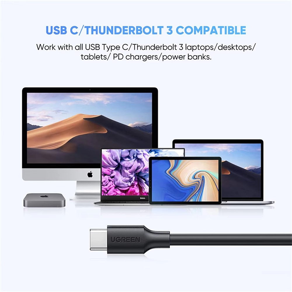 UGREEN 90995 25cm Type-C to Micro-B USB 3.0 Cable 3A Fast Charging 5Gbps Data Transfer Wire for External Hard Drive