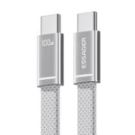 ESSAGER ES-X85 1m USB-C to USB-C Cable 100W PD Fast Charging 480Mbps Transfer Data Cable
