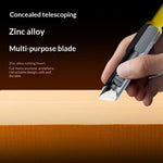 JX4 / 1-01 22cm 240W USB-C Cable with Hidden Blade Lighter Portable 4-in-1 Multifunctional Charging Data Cable for Outdoor Emergency
