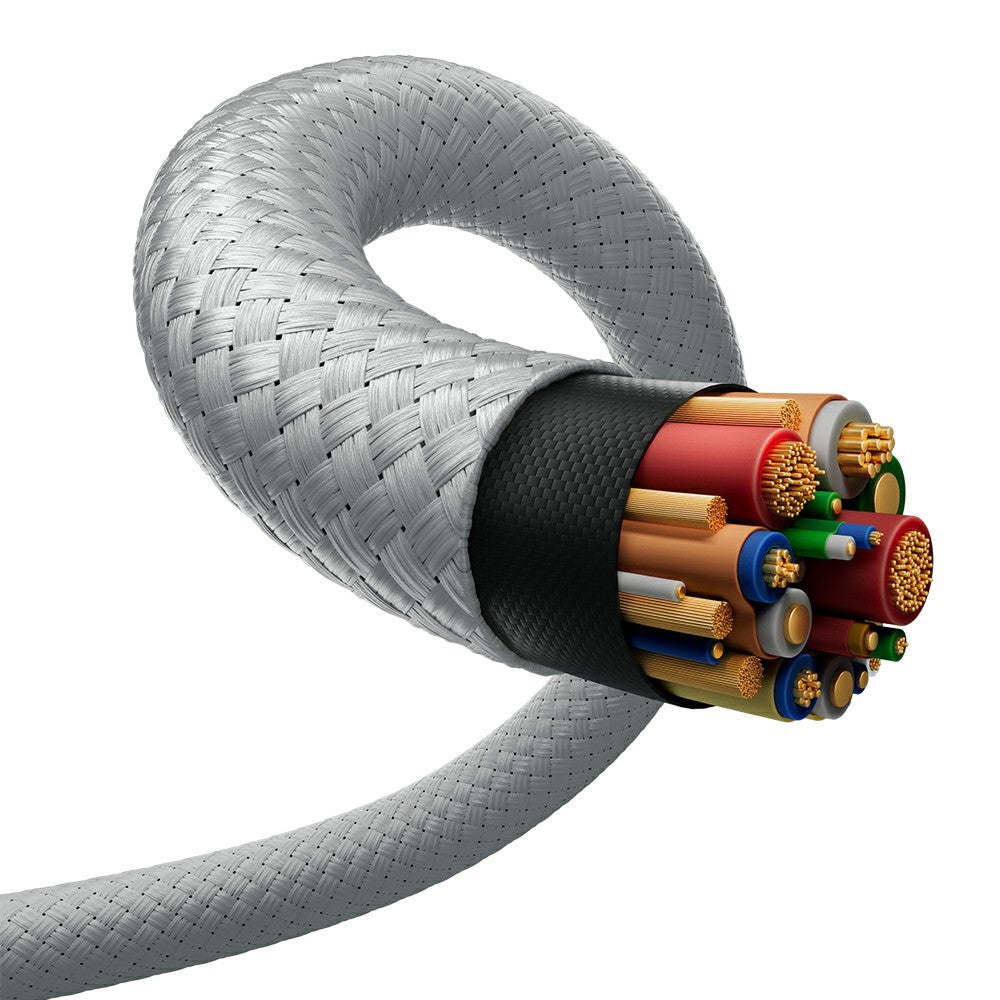 AULUMU M07 1.2m 240W USB-C to USB-C Cable Fast Charging Cord Aluminum Alloy Construction