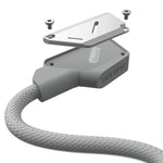 AULUMU M07 2 m 240W USB-C til USB-C Kabel Hurtig Opladning Aluminiumlegeringskonstruktion