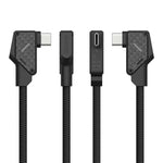 AULUMU M07 2m 240W USB-C til USB-C Kabel 40 Gbps Hurtigopladning Datakabel Kulfiberkonstruktion