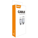 ENKAY 1.5m USB 3.2 Gen2 USB-A to USB-C Cable 60W Fast Charging 10Gbps High Speed Data Cable