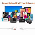 D-POWER 2002 2m USB to Type-C Cable 3A Fast Charging Data Sync TPE Wire