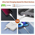 D-POWER 2002 2m USB to Type-C Cable 3A Fast Charging Data Sync TPE Wire