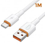 D-POWER 6005 1m 3A Fast Charging Cable USB to Type-C TPE Data Sync Wire