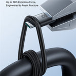 JOYROOM S-A9U 1m USB-C til USB-C Kabel PD 60W Hurtigopladning Nylonflettet Datakabel til Telefoner Tablets Laptops