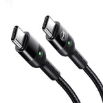 MCDODO for iPhone 15 Series Spring Coiled Type-C to Type-C Data Cable Power Delivery PD Fast Charger Cable