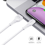 MCDODO for iPhone 15 Series 1.2M Type-C USB Data Sync Charging Cable for Samsung Huawei Xiaomi