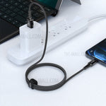 ACEFAST C1-02 MFI USB-A to Lightning Charging Cable Aluminum Alloy Nylon Braided Data Cable Cord 1.2m