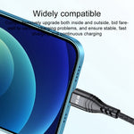 For iPhone 15 Series 2m 4-in-1 66W 6A 4-Output Fast Charging Charging Cable USB to 8Pin+Micro USB+Dual Type-C Braided Cable Adapter