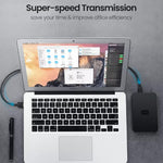 UGREEN 10355 1m USB-A-hane till 5-stifts mini-USB-hane laddningskabel 480 Mbps datakabel för digitalkameror / MP3 / MP4 / bil-DVR