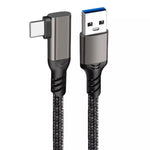 Til Oculus Quest 1 / 2 VR-headset Link-kabel 1,5m USB3.2 Gen2 3A Hurtigopladningskabel USB-A til USB-C 10Gbps Datakabel