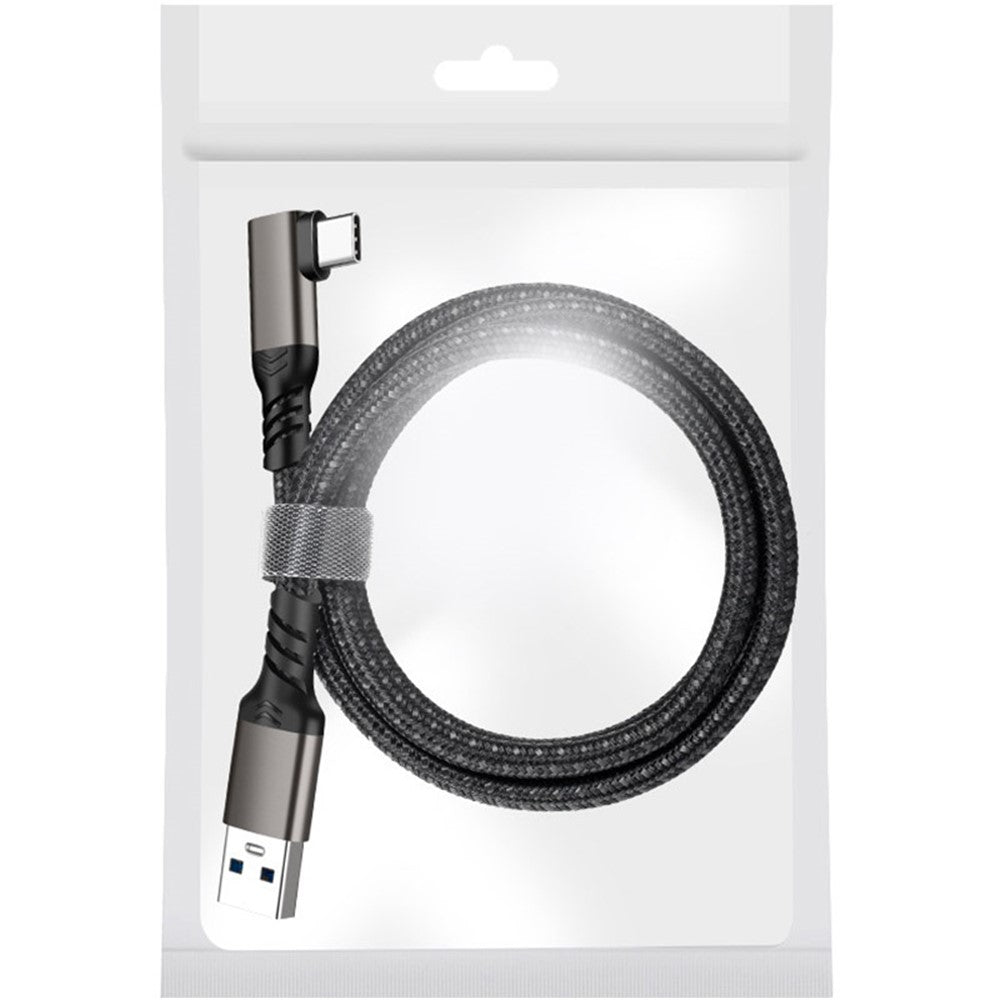 Til Oculus Quest 1 / 2 VR-headset Link-kabel 1,5m USB3.2 Gen2 3A Hurtigopladningskabel USB-A til USB-C 10Gbps Datakabel