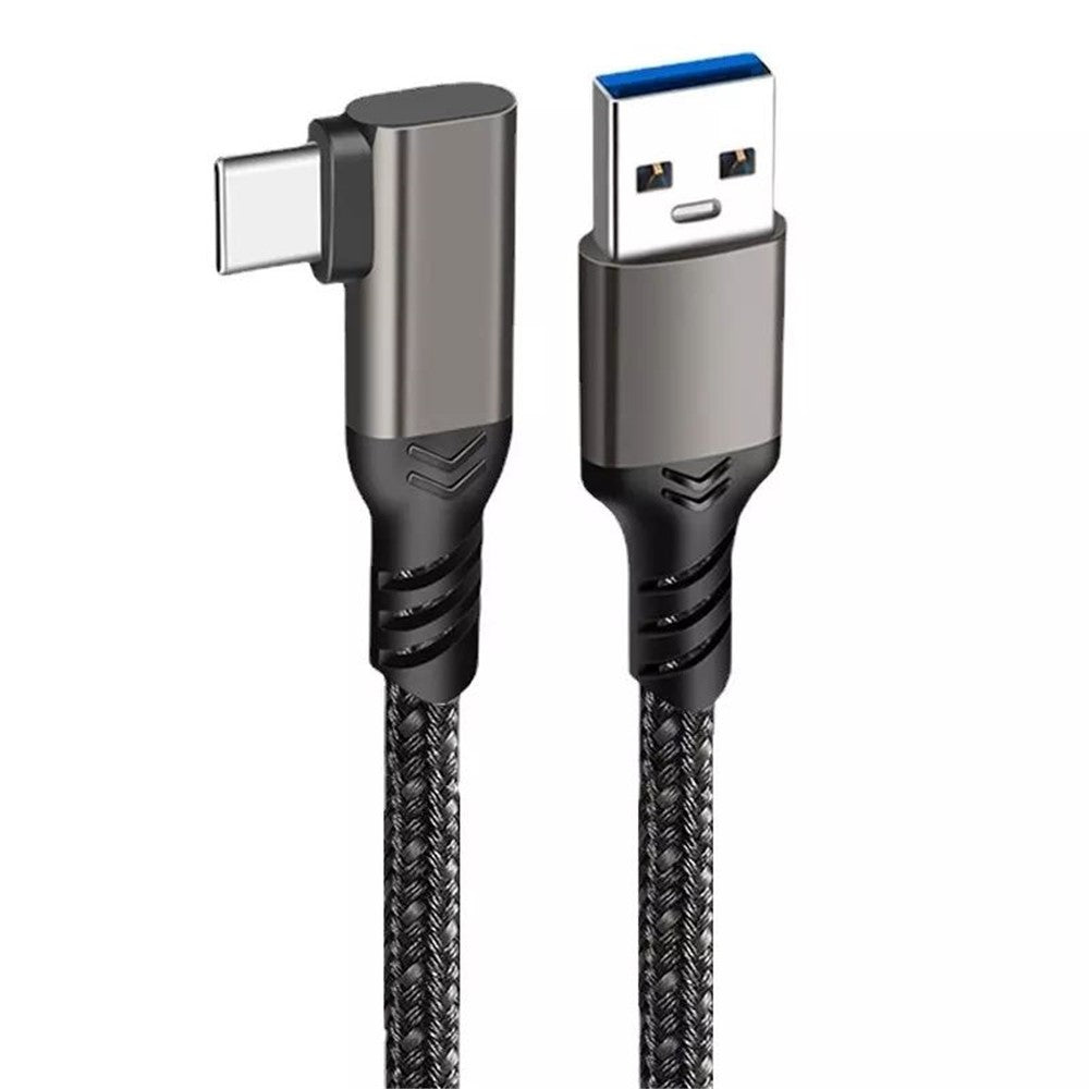Til Oculus Quest 1 / 2 3m USB3.2 Gen2 3A Hurtigopladningskabel USB-A til USB-C 10Gbps Datakabel VR Headset Linkkabel