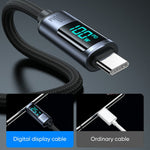 JOYROOM S-CC100A16 1.2m Prism Series for iPhone 16-15 Series Type-C to Type-C Digital Display Fast Charging Data Cable