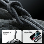 JOYROOM S-CC100A16 1.2m Prism Series for iPhone 16-15 Series Type-C to Type-C Digital Display Fast Charging Data Cable