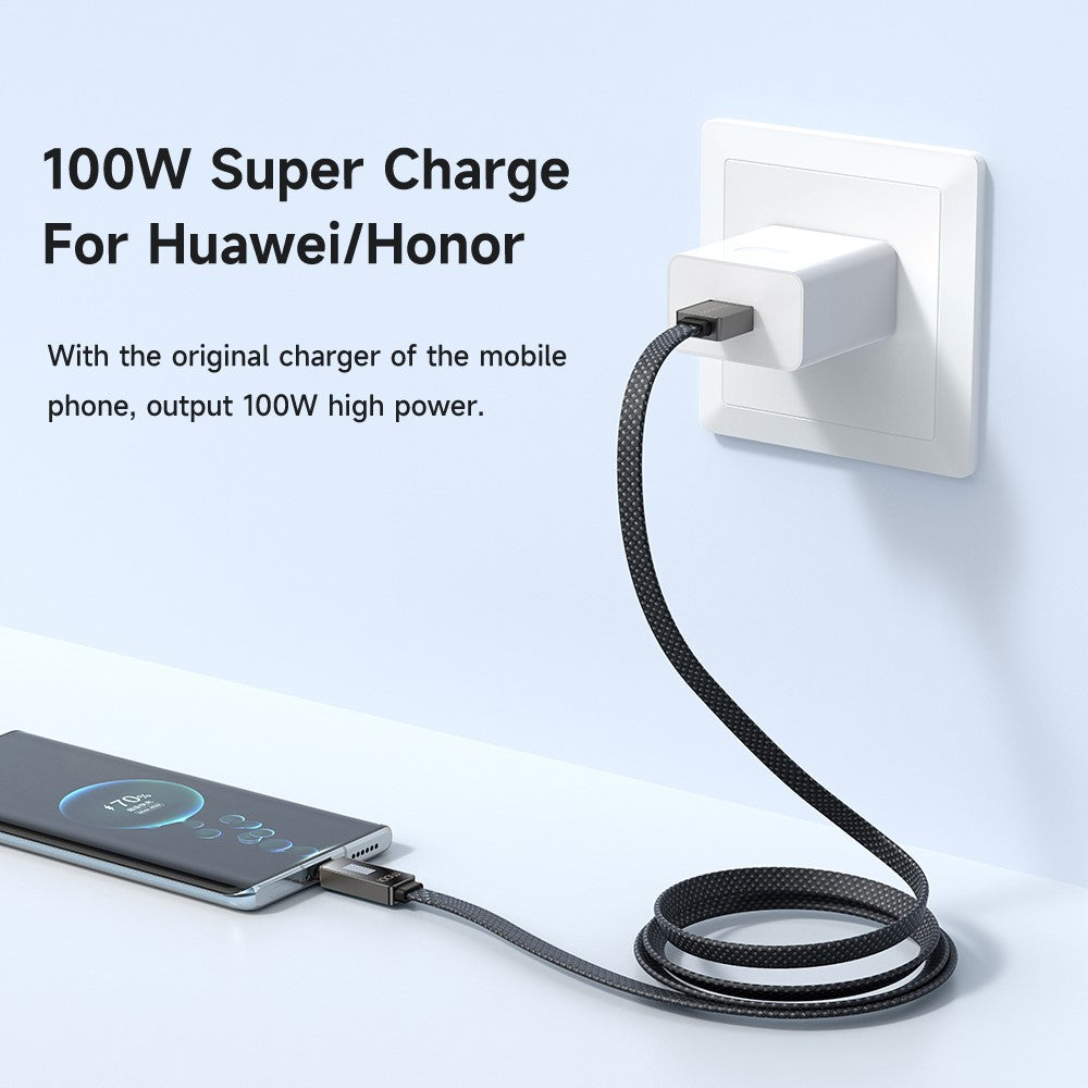 MCDODO CA-4980 MDD Rhythm Series til iPhone 15-serien 1,2 m PD 100W USB til Type-C datakabel med 9-niveaus lysdisplay
