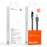 MCDODO CA-4980 MDD Rhythm Series til iPhone 15-serien 1,2 m PD 100W USB til Type-C datakabel med 9-niveaus lysdisplay